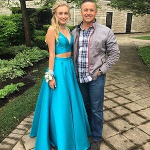 Sherri Hill 2 piece prom dress